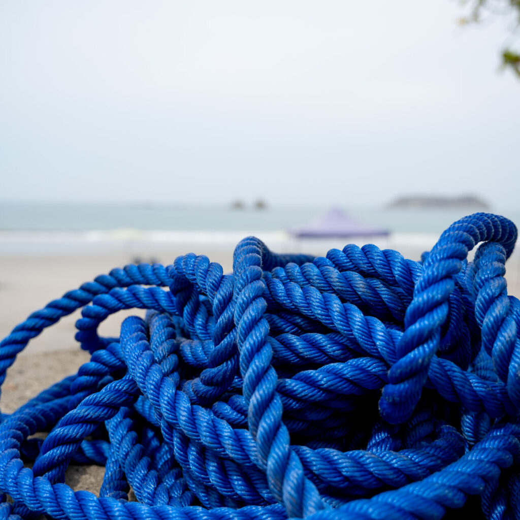 speedway rope at beach